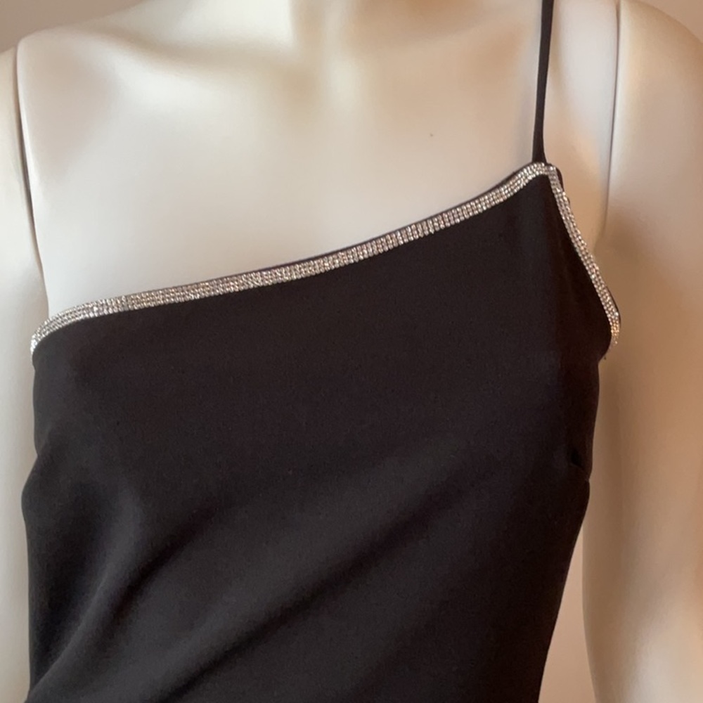 Lovely Day One Shoulder Rhinestone Dress - Picture 5 of 10